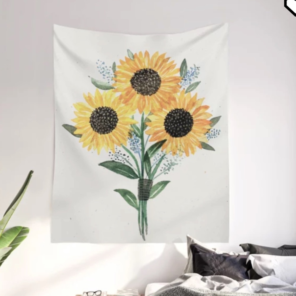 🌻SOCIETY 6 SUNFLOWER TAPESTRY🌻